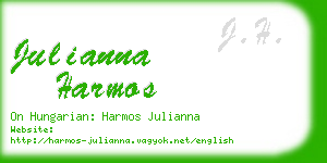 julianna harmos business card